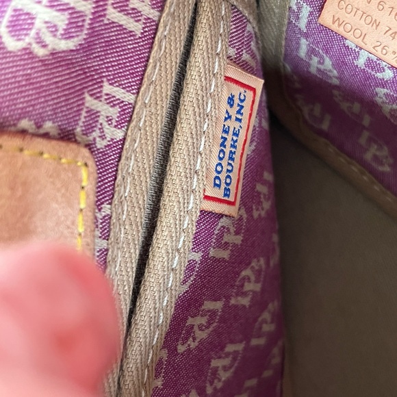 Cutest little Pink & Beige bag!             10”x 6” - Picture 3 of 6